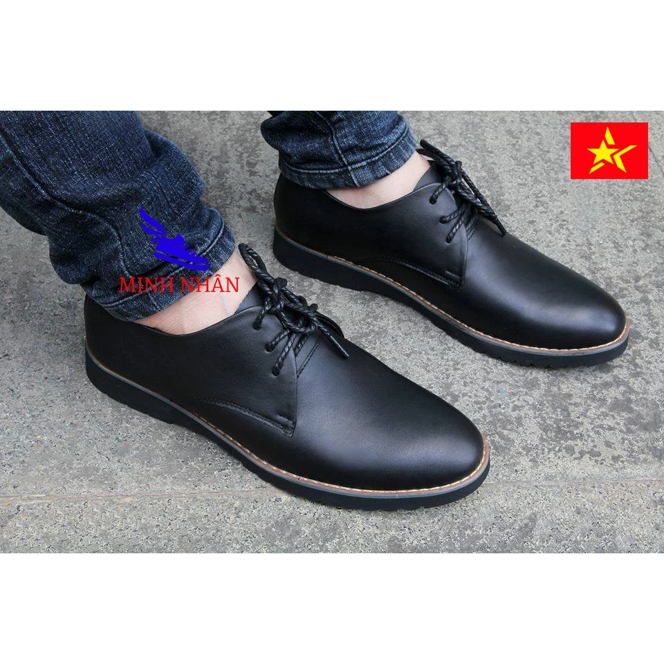 Giày Boot Da