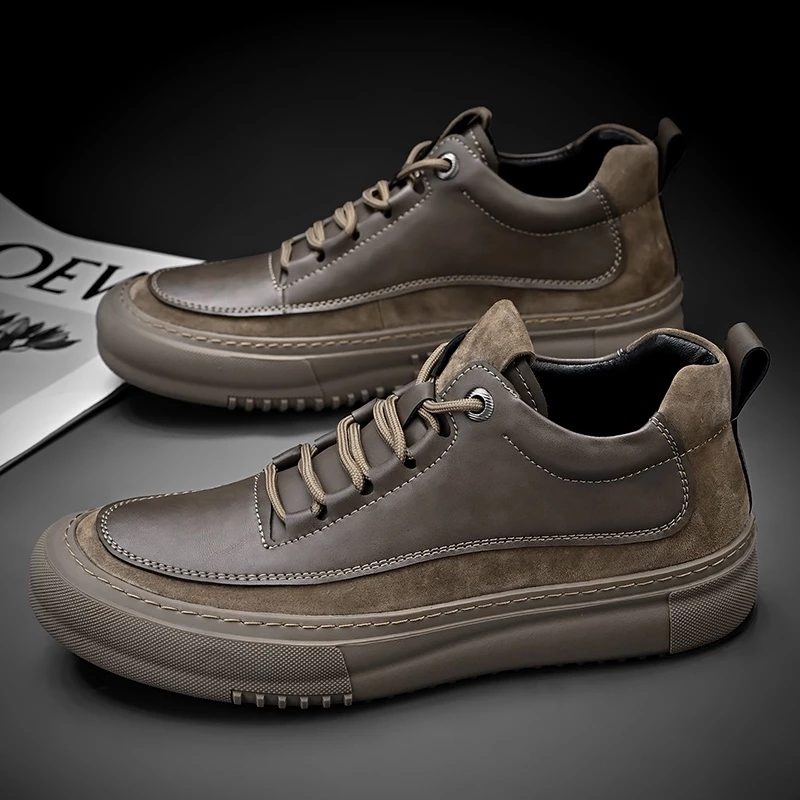 Giày Sneaker Da