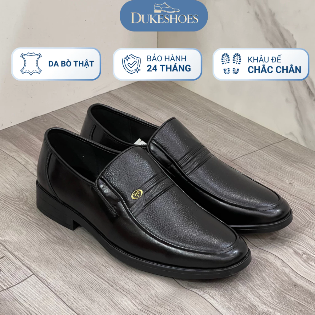 Giày Tây Nam Da Bò Thật DUKESHOES Cao Cấp MS026